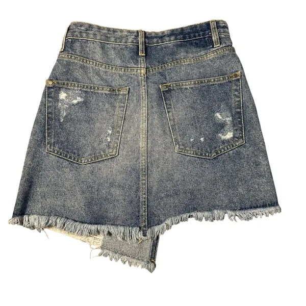 Elan Crossover Denim Mini Skirt NEW - Image 2