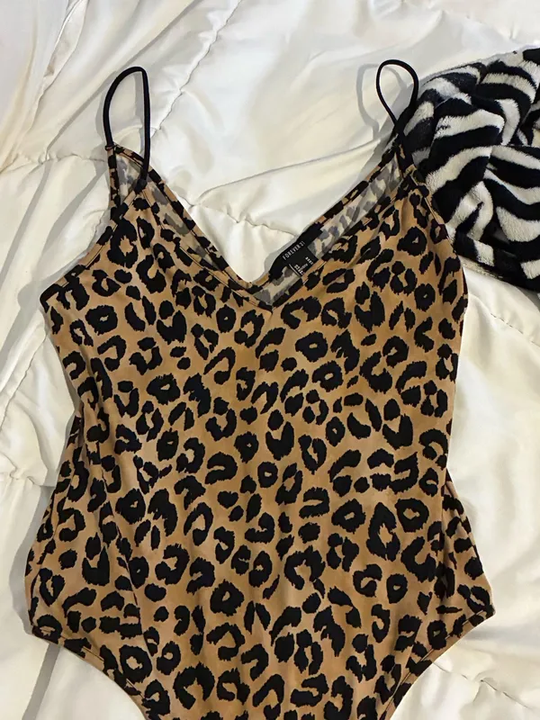 Forever 21 cheetah bodysuit  - Image 2