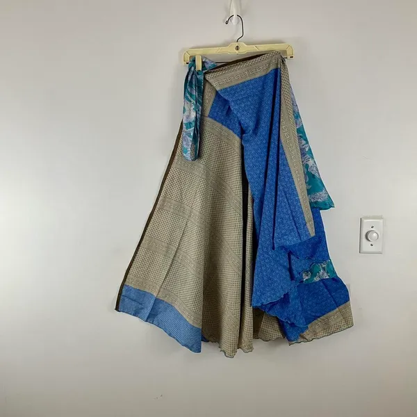 Boutique Reversible Maxi Wrap Skirt BINS110 - Image 2