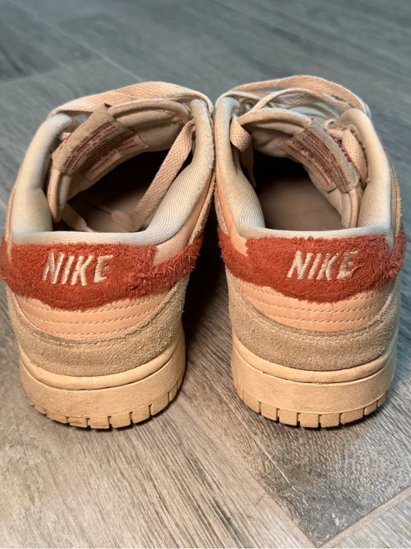 Nike Dunk Low Terry Swoosh Sneaker Women's Size 8 DZ4706-209 - Image 3