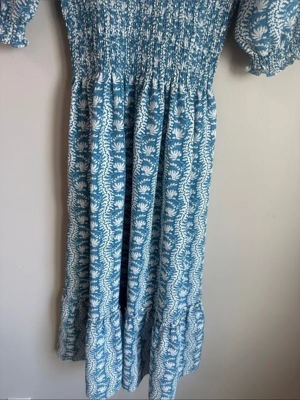 Hill House The Louisa Crepe Nap Dress XS - Image 6