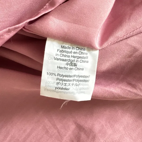 J.Crew Velvet Dress Long Sleeve Tulip Hem Pink Mauve Party Cocktail Size‎ 2 - Image 8