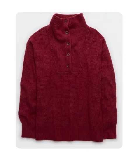 Aerie Oversized Collared Sweater - Image 5