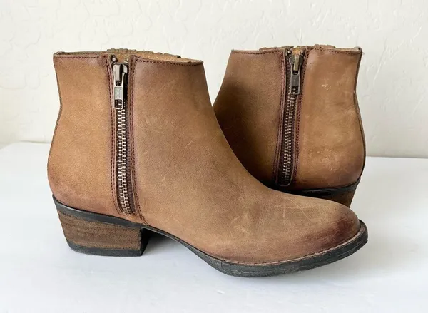 Circle G side fringe western ankle boots 6 - Image 8