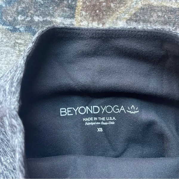 Beyond Yoga Caught In The Midi Gray Spacedye High‎ Waist Leggings Ankle - Image 3