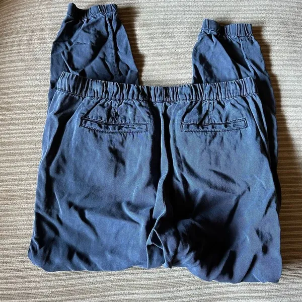 Anthropologie Daily/Ritual 100% lyocell joggers navy 4 - Image 6