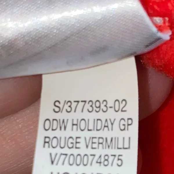Old Navy “Santa Understands” Red Graphic‎ Sweatshirt Medium - Image 6