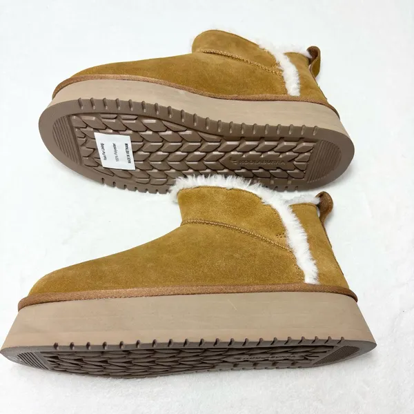 Koolaburra by UGG Women's Ultra Mini Platform Chestnut'‎ 1158590W-CHE size 7 - Image 7