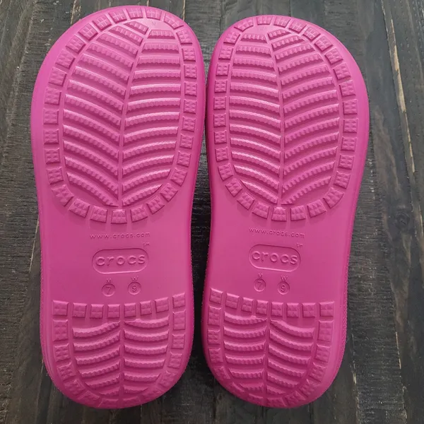 Crocs Classic Crush Clog Platform Iconic Comfort Women's Size 9 - Image 7