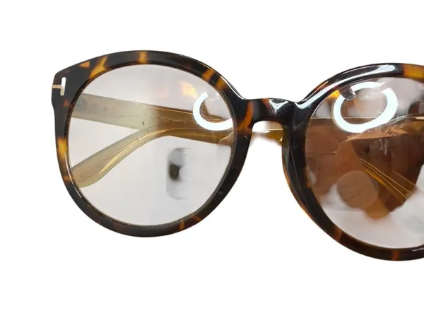 Tom Ford Phillipa Tortoise Shell Round Sunglasses - Image 5