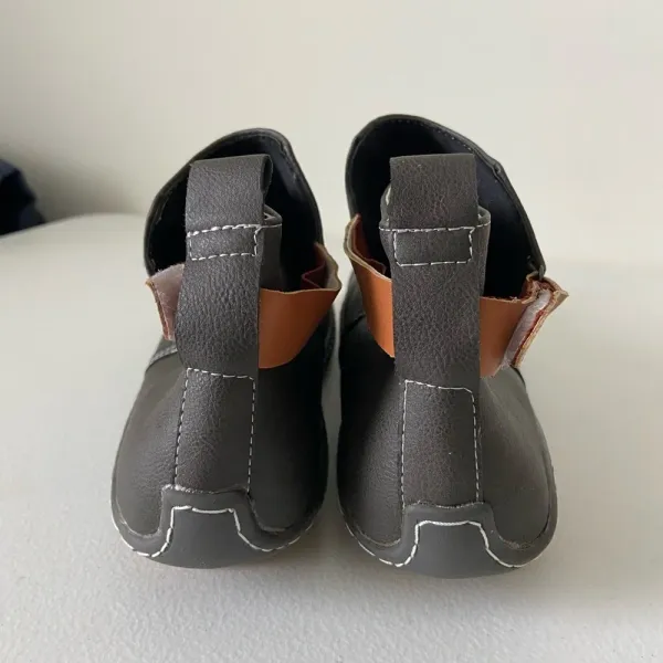 NEW | Women's ankle‎ hook and loop strap fashion boots casual — size 10.5 - Image 3
