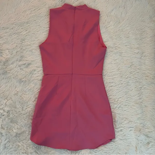 TCEC Sleeveless Pink Mini Dress Women’s Small – Lined, Hidden Back Zipper - Image 7