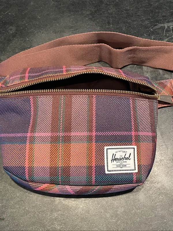 Hershel Plaid Hip/Shoulder Bag/ Fanny Pack - Image 4