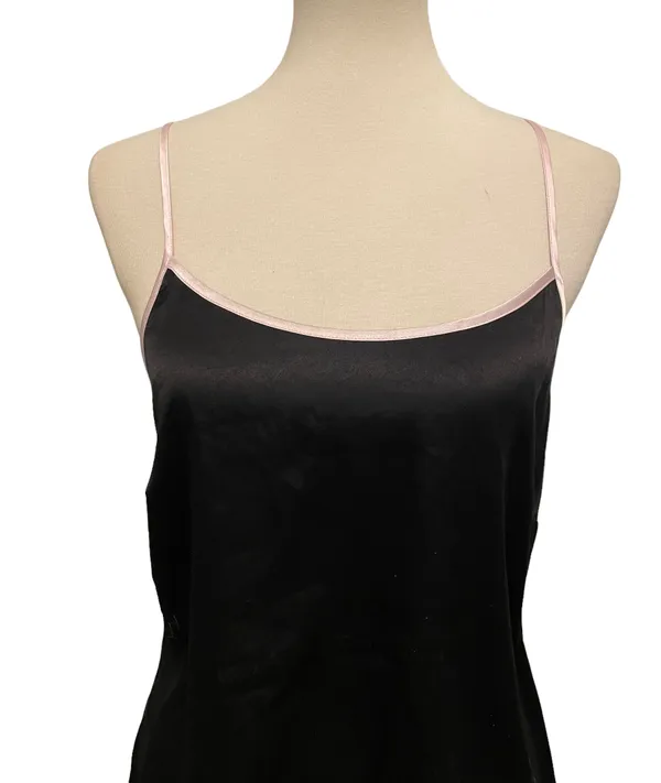 Victoria's Secret Black Satin Top - Image 2