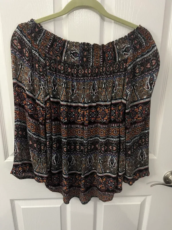 Living Doll Size Large Boho 3/4 Sleeve Top - Image 2