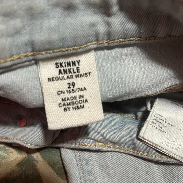 H&M Light blue skinny Jeans - Image 2