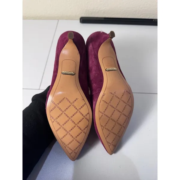 Vionic Minnie Suede Kitten Heel Mary Jane‎ Pump Women Size 5 Dark Academia - Image 2
