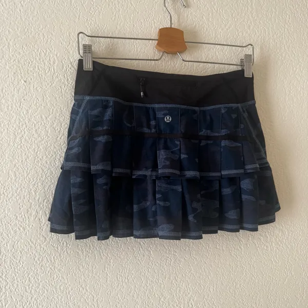 Lululemon Run Pace Setter Skirt blue Lotus Camo - Image 7