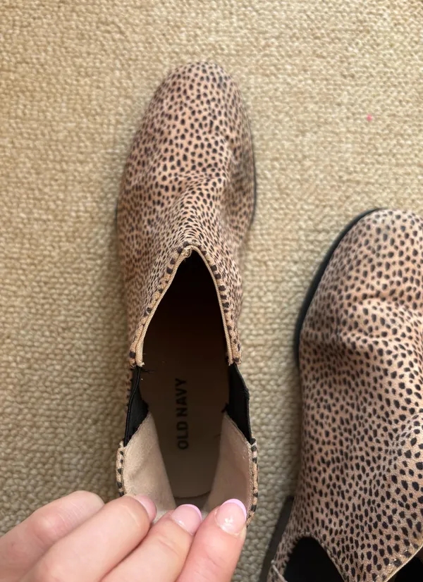 Leopard Print Chelsea Boots - Image 4