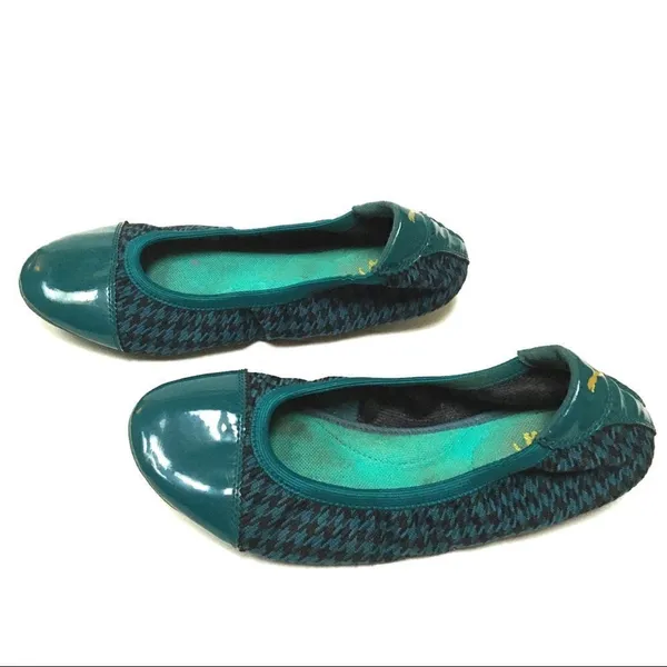 Puma Sport Lifestyle teal & black foldable flats 7‎ - Image 4