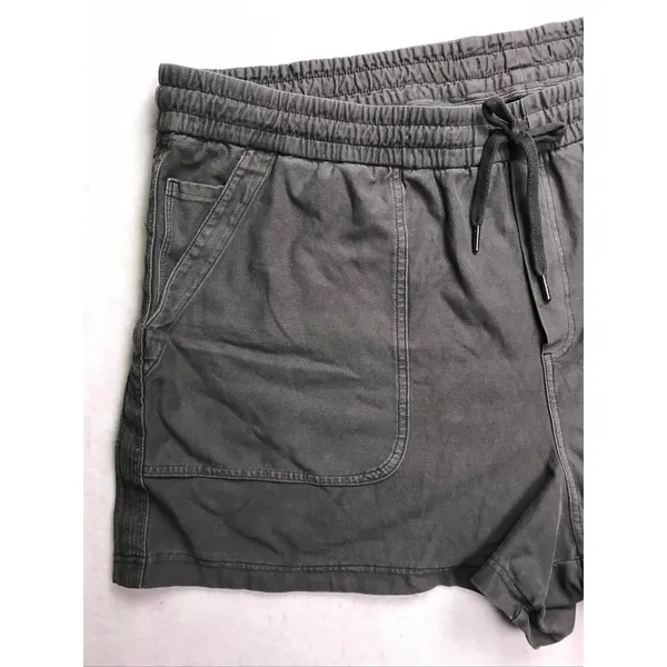 Athleta‎ Farallon Short Dark Gray Cotton Utility Cargo Shorts Womens Size 26 - Image 2