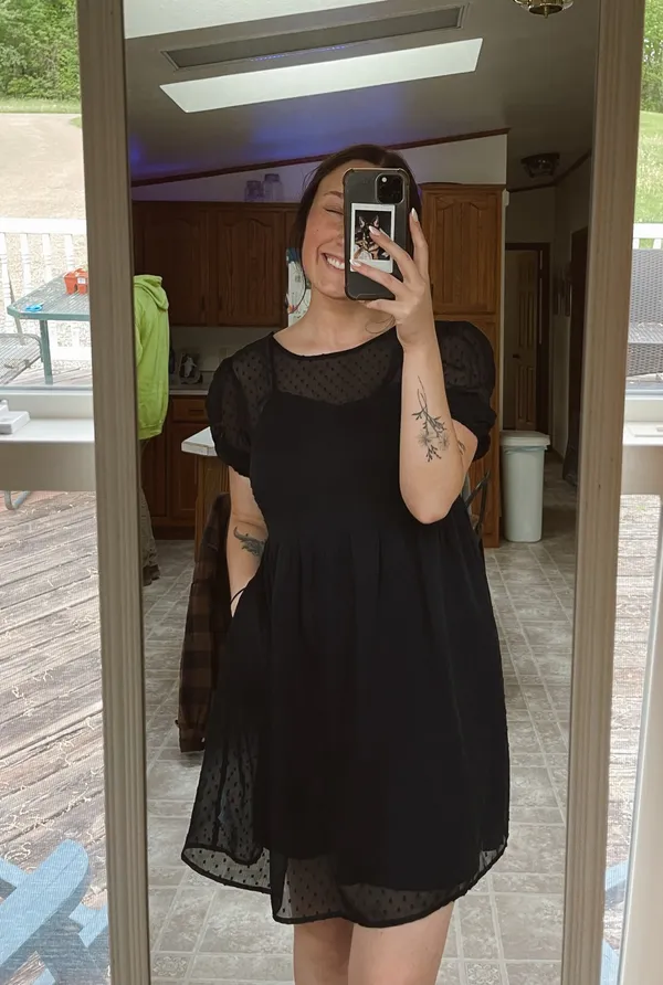 American Eagle outfitters black dress - Image 2