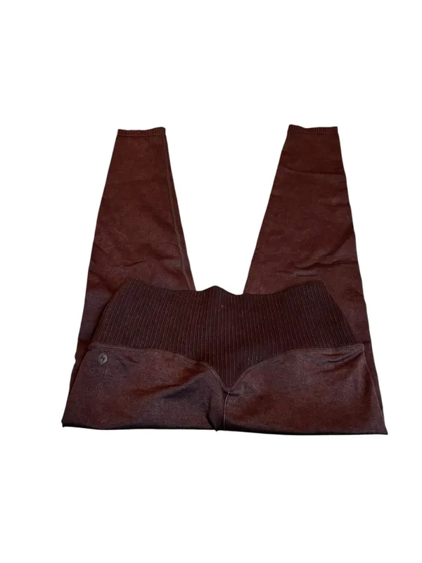 POPFLEX brown crossover leggings Size 10 - Image 3