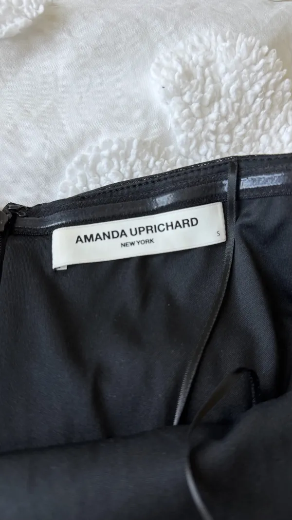 Amanda Uprichard Mini Black Sleeveless Dress - Image 2