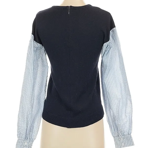 English Factory Navy Knit Top - Image 2