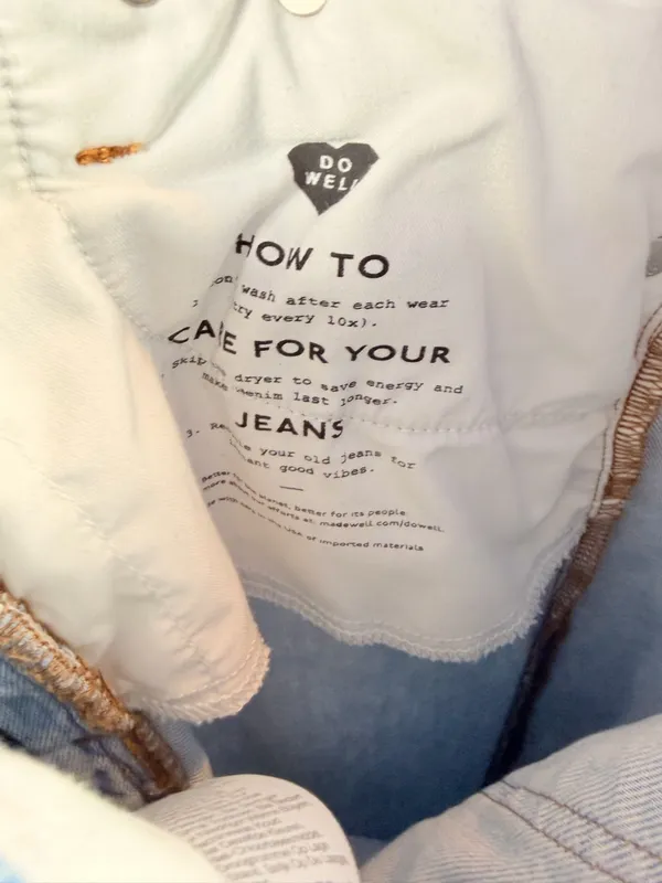 Madewell The‎ Perfect Vintage Straight Jean in Distressed Blue Size 24 - Image 8