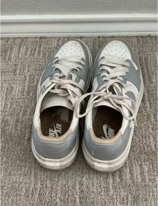 Women’s platform Nike 1 wolf grey - Image 3