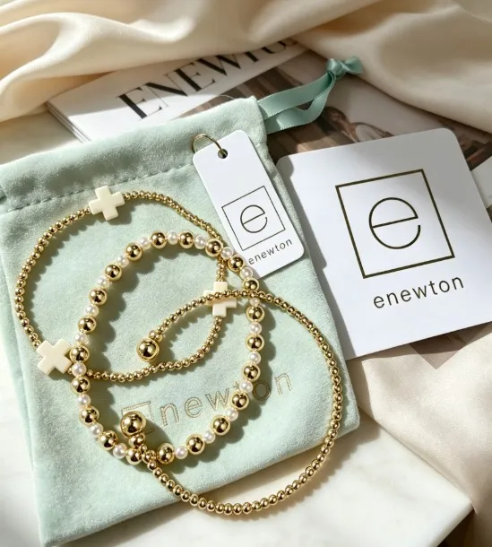 Brand new Enewton 3‑piece stacking bracelet set. - Image 4