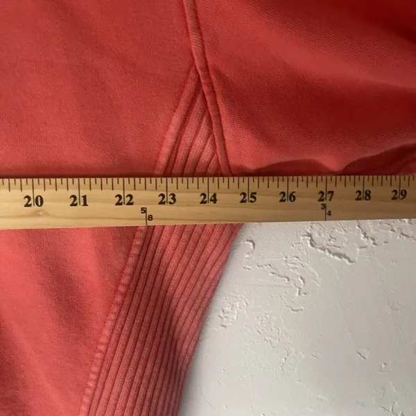 Aerie Small Coral Red Pink Oversized Mind In The Mountains Loungewear‎ Sweater - Image 7