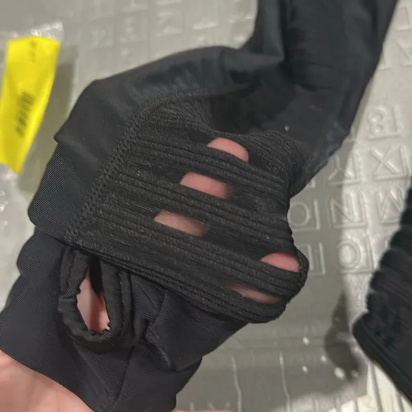 Black Long Sleeve Swimsuit with mesh sides - zip up - UPF 50+ - Image 2