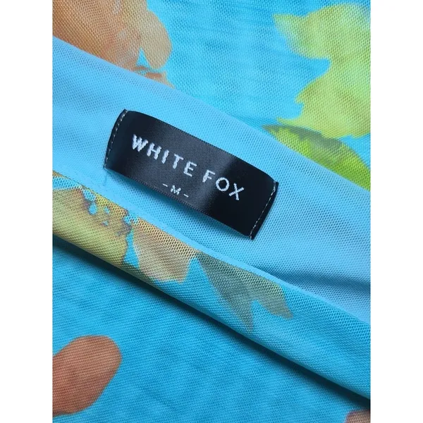 White-fox-boutique Women's Blue and Pink Vest - Image 3