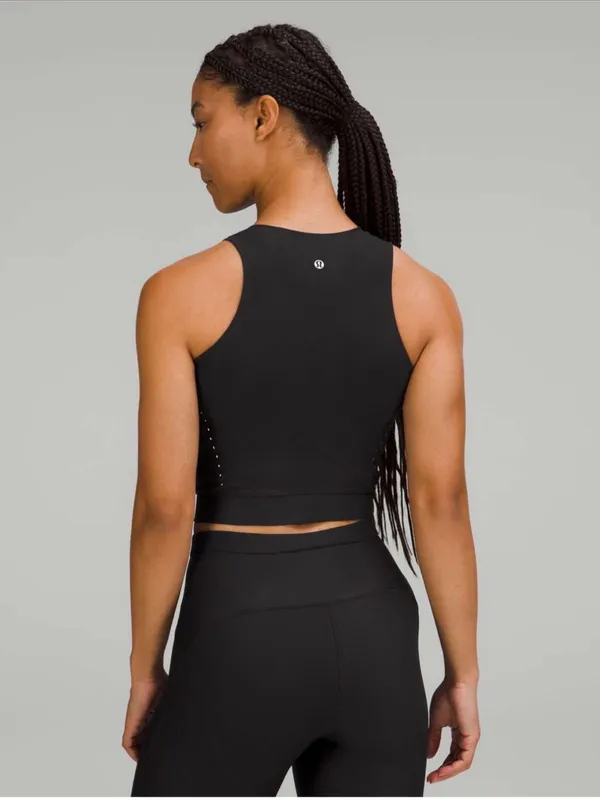 Lululemon SenseKnit Running Tank Top in Black - Image 2