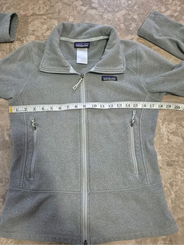 Patagonia women’s Emmilen long sleeve grey rei outdoors Jacket size small - Image 13