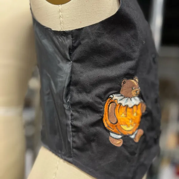 Vintage Halloween Vest M Black Size M - Image 6