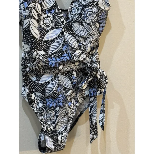 Summersalt Women's Swimsuit The Wrap -Piece Swim Size 2 Floral!‎ - Image 4