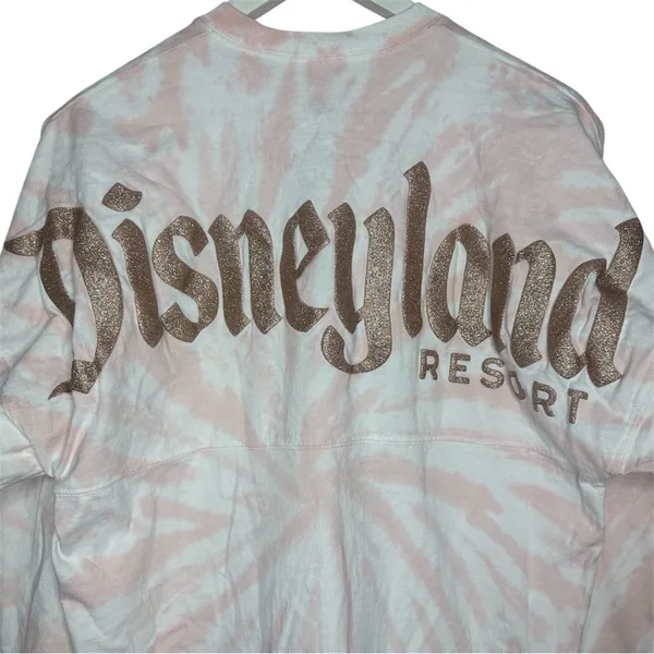 Disney Parks Disneyland Resort Tie-Dye Briar Rose Gold Spirit Jersey Size XS - Image 3