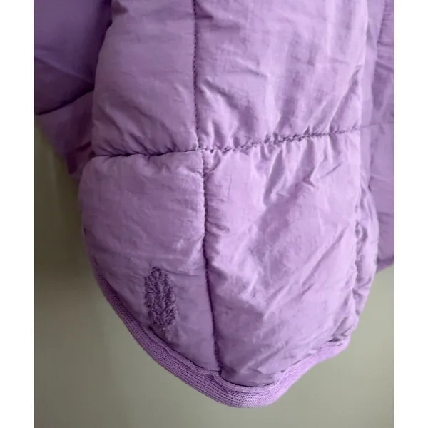 Free People Movement Pippa Packable Pullover Puffer Lavender‎ Women's Size Small - Image 8