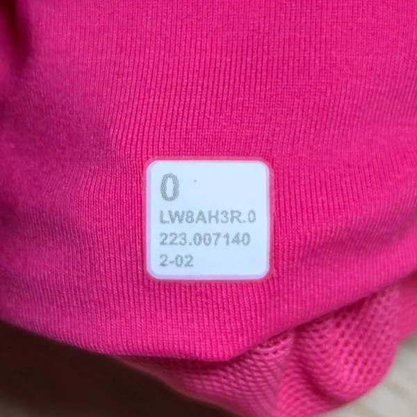 Lululemon Court Rival Skirt Size 0 High Rise Lip Gloss (Hot Pink) - Image 2