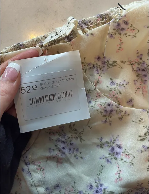Green tea corset top - Image 3
