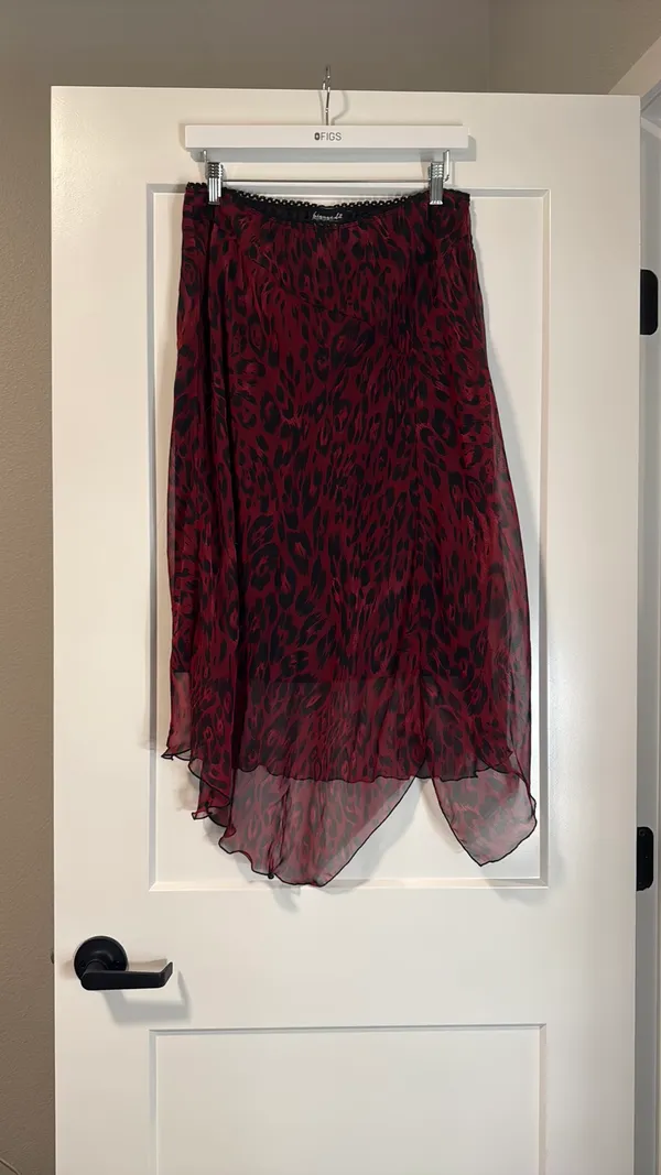 Maxi skirt Red Size 14 - Image 2