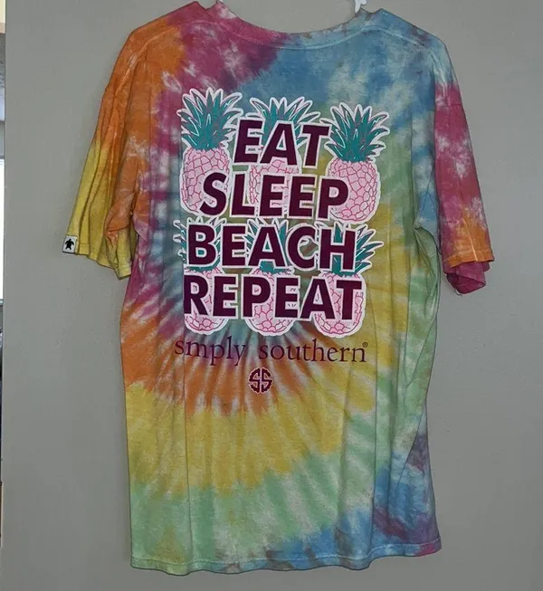 Simply Southern Tie-Dye T-Shirt Size M - Image 5