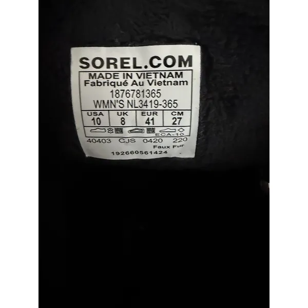 Sorel Explorer 1964 Boots Sage, Waterproof Snow And‎ Rain Boots Women's Size 10 - Image 9