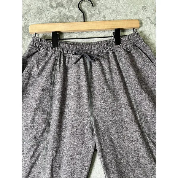 Lululemon Final‎ Play Crop 23" Heather Lux Multi Black 8 Office Travel Commute - Image 2