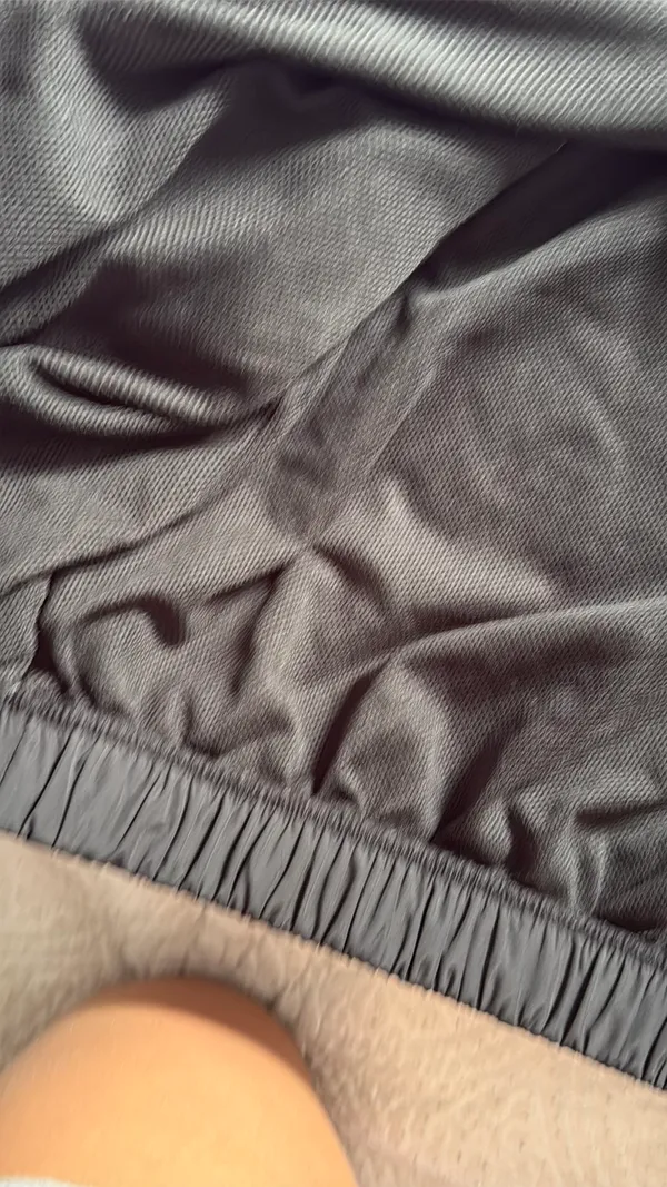 Cropped Forever 21 black rain jacket  - Image 2