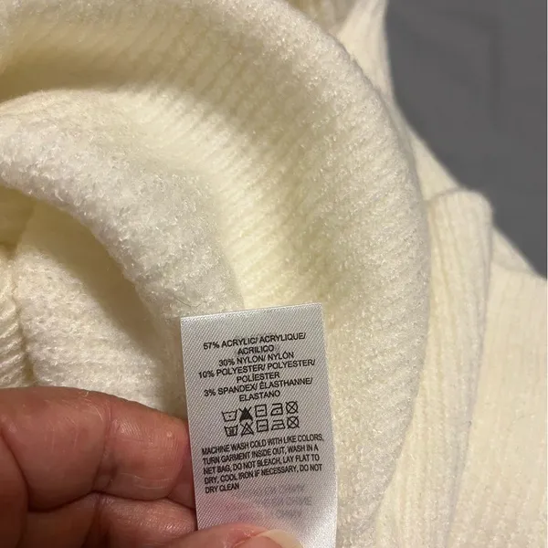 Lucky Brand Ivory Knit Sweater - Image 7