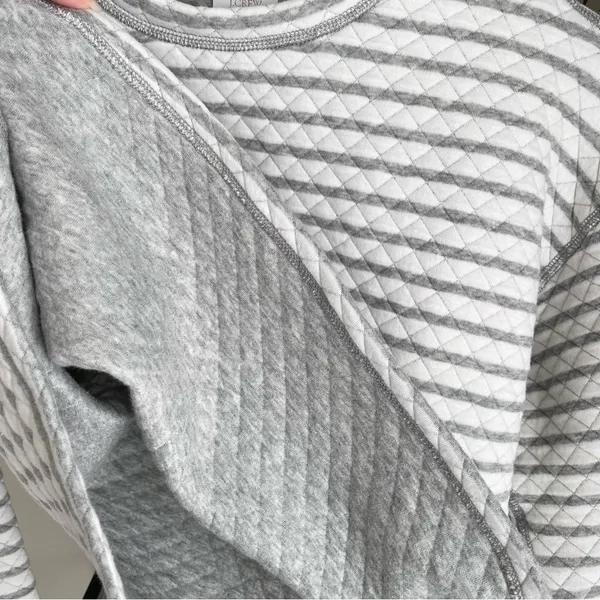 J. Crew Reversible Quilted Pullover Sweater - Image 3